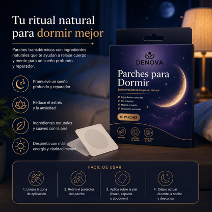 Parches Insomnio · DENOVA